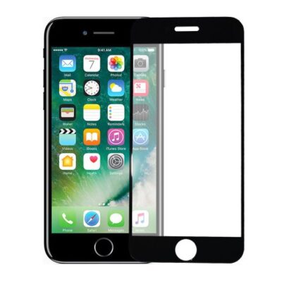 Ochrann&eacute; sklo 6D Glass iPhone 7/8/SE 2020/SE 2022 celotv&aacute;rov&eacute; - čierne