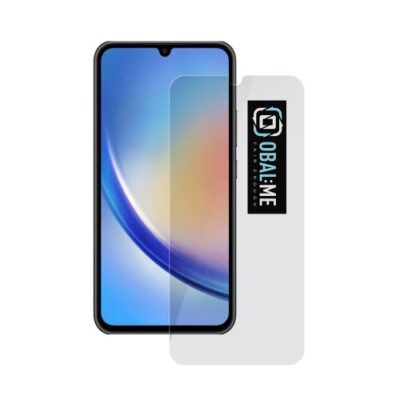 Obal:Me 2.5D Tvrzen&eacute; Sklo pro Samsung Galaxy A34 5G Clear
