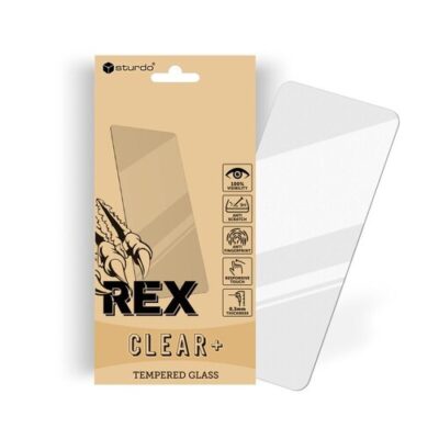 Sturdo REX ochrann&eacute; sklo Xiaomi Redmi Note 13 4G/5G, (Clear+)
