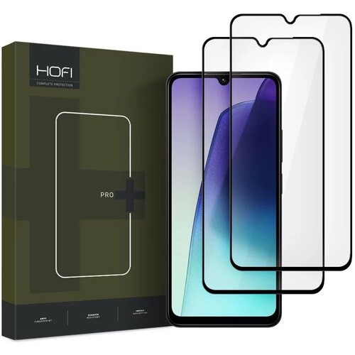 Ochranné sklo Hofi Xiaomi Redmi 14C/Poco C75, celotvárové - čierne