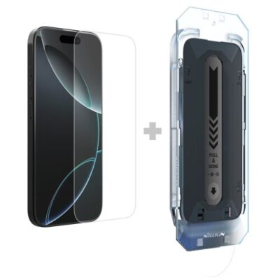 Nillkin Tvrzen&eacute; Sklo 0.2mm H+ PRO 2.5D pro Apple iPhone 16 Pro (s aplik&aacute;torem)