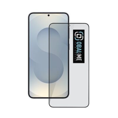 OBAL:ME Privacy 5D Tvrzené Sklo pro Samsung Galaxy S25+/S24+ Black