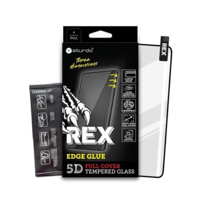 Ochranné sklo Sturdo Rex Xiaomi Redmi Note 14 Pro+ 5G, celotvárové - čierne