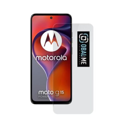 OBAL:ME 2.5D Tvrzen&eacute; Sklo pro Motorola G15/G15 Power Clear