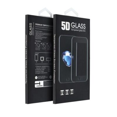 Ochranné sklo 5D Glass 9H Xiaomi Redmi Note 10/10s celotvárové - čierne