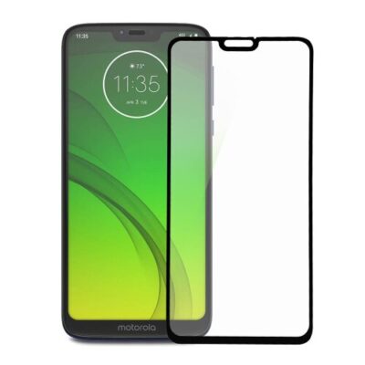 Ochrann&eacute; sklo Q Moto G7/G7 Plus celotv&aacute;rov&eacute; - čierne (full glue)