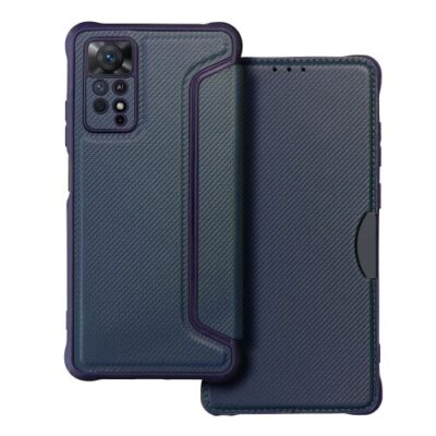 Puzdro Razor Book Xiaomi Redmi Note 11 Pro/11 Pro 5G - modré
