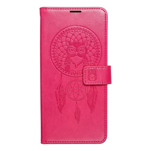 Puzdro Mezzo Book Samsung Galaxy A26 5G, vzor dreamcatcher - červené