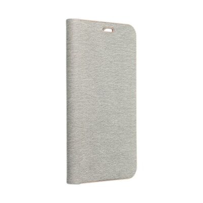 Puzdro Luna Book Xiaomi Redmi Note 8 Pro - strieborn&eacute;