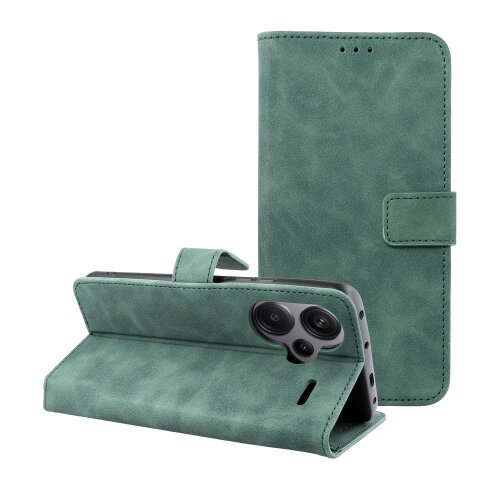 Puzdro Tender Book Xiaomi Redmi Note 13 Pro Plus 5G - zelené