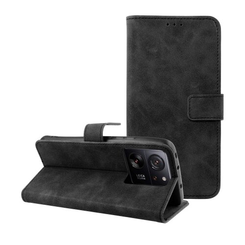 Puzdro Tender Book Xiaomi 13T - čierne
