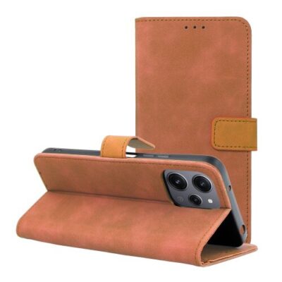 Puzdro Tender Book Xiaomi Redmi 12 4G/12 5G - hnedé