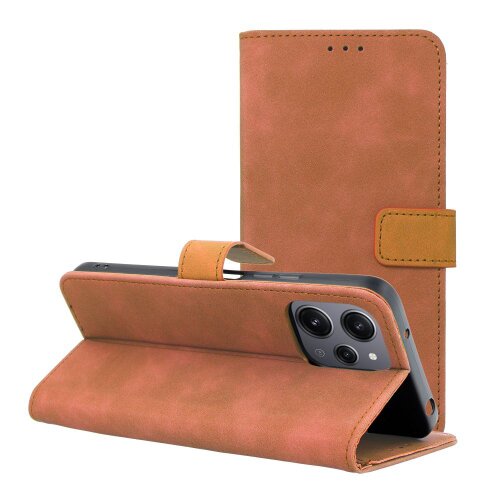 Puzdro Tender Book Xiaomi Redmi 12 4G/12 5G - hnedé