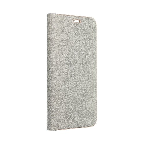 Puzdro Luna Book Samsung Galaxy A13 4G - strieborné