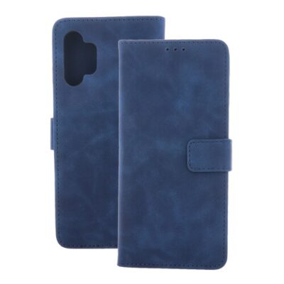 Puzdro Smart Velvet Book Samsung Galaxy A35 - tmavo-modr&eacute;