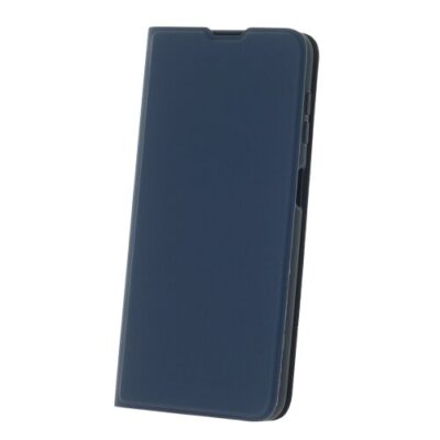 Puzdro Smart Soft Book Xiaomi Redmi A3 - tmavo-modr&eacute;