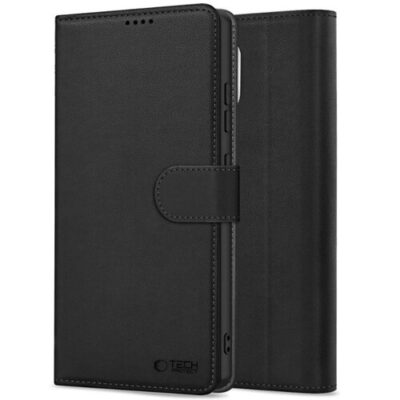 Puzdro Tech-Protect Wallet Book Samsung Galaxy S25 Ultra - čierne