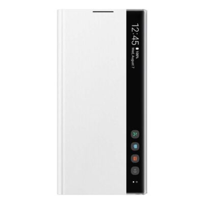 Puzdro Original Clear View EF-ZN975CWEGWW Samsung Galaxy Note+ 10 N975 - biele