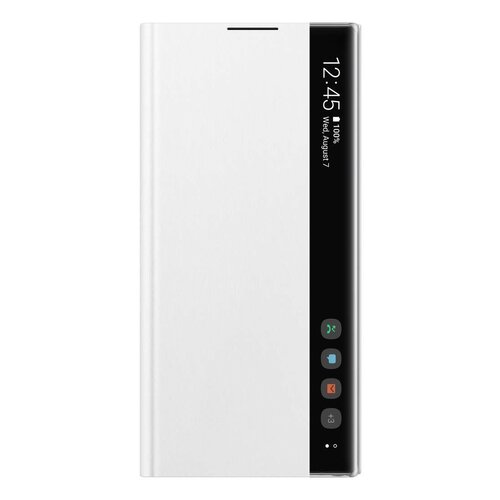 Puzdro Original Clear View EF-ZN975CWEGWW Samsung Galaxy Note+ 10 N975 - biele