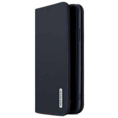 Puzdro Dux Ducis Leather Book (koža) iPhone 11 Pro Max (6.5) - modr&eacute;