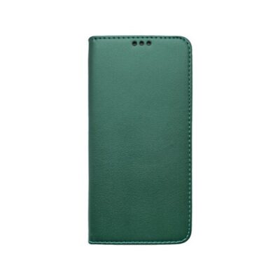 Puzdro Magnetic Book Samsung Galaxy A71 - tmavo-zelené