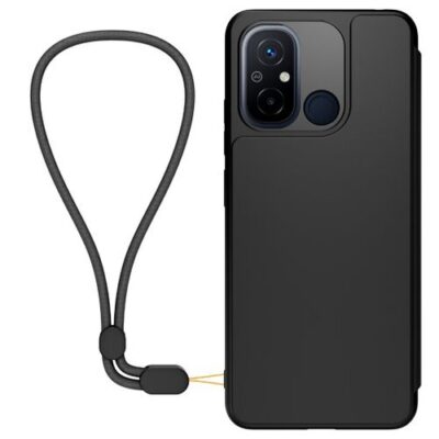 Made for Xiaomi Book Pouzdro pro Redmi 12C s Poutkem Black