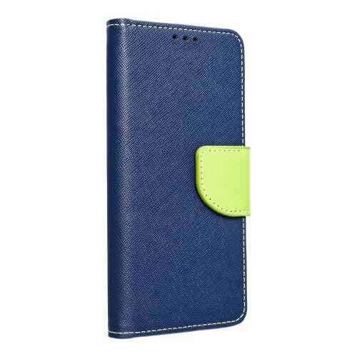 Puzdro Fancy Book Samsung Galaxy J5 2017 - modro limetkové