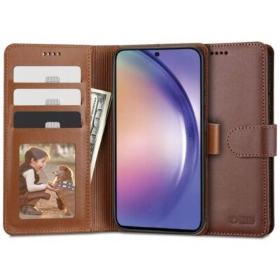Puzdro Tech-Protect Wallet Book Samsung Galaxy A54 5G - hned&eacute;
