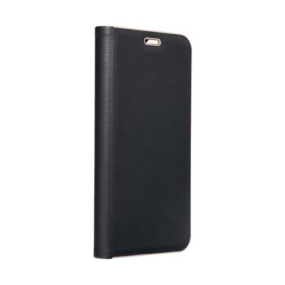 LUNA Book Gold for SAMSUNG S25 FE black