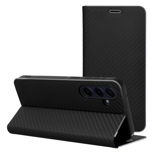 LUNA Book Carbon for SAMSUNG S25 FE black