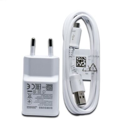 Nab&iacute;jačka Samsung EP-TA200EWE 15W + MicroUSB nab&iacute;jac&iacute; k&aacute;bel 1.5m Biela (Bulk)