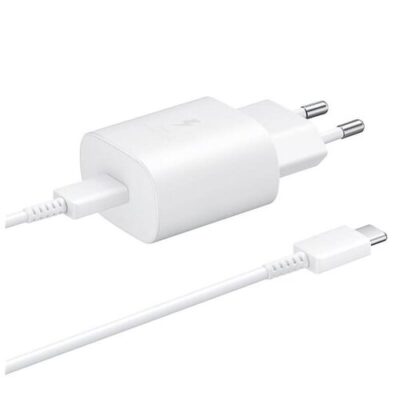 EP-TA800EWE + EP-DA705BWE Samsung USB-C Cestovn&iacute; nab&iacute;ječka White (OOB Bulk)