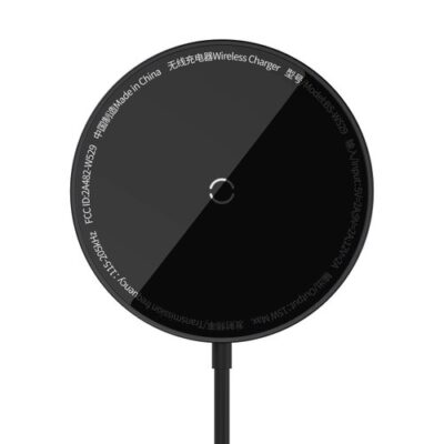 Baseus Simple Mini3 Magnetick&aacute; Bezdr&aacute;tov&aacute; Nab&iacute;ječka 15W Black
