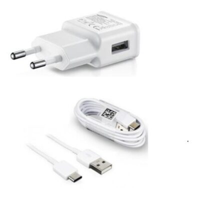 Nab&iacute;jačka Samsung EP-TA200EWE 15W + USB-C nab&iacute;jac&iacute; k&aacute;bel 1.5m Biela (Bulk)