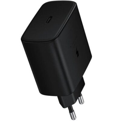 Nab&iacute;jac&iacute; adapt&eacute;r Samsung EP-TA845EBE Super Fast Charge 2.0 45W Power Delivery Čierny (Bulk)