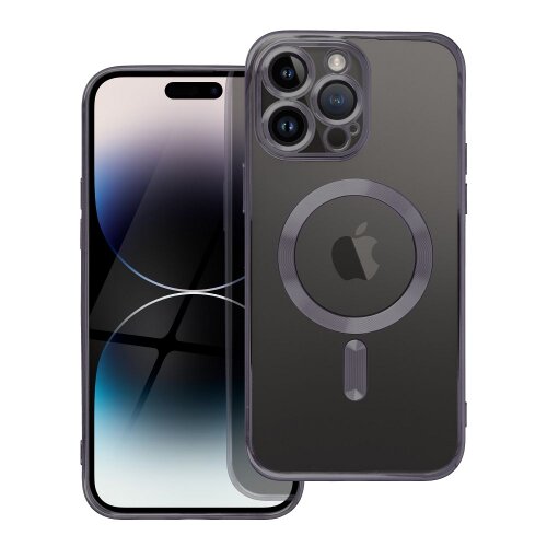 Puzdro Magsafe Shine iPhone 14 Pro Max - čierne