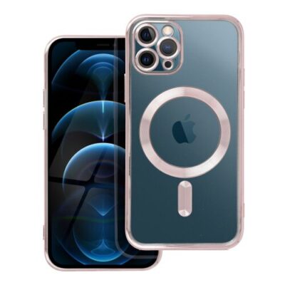 Puzdro Magsafe Shine iPhone 11 Pro - ružovo-zlaté
