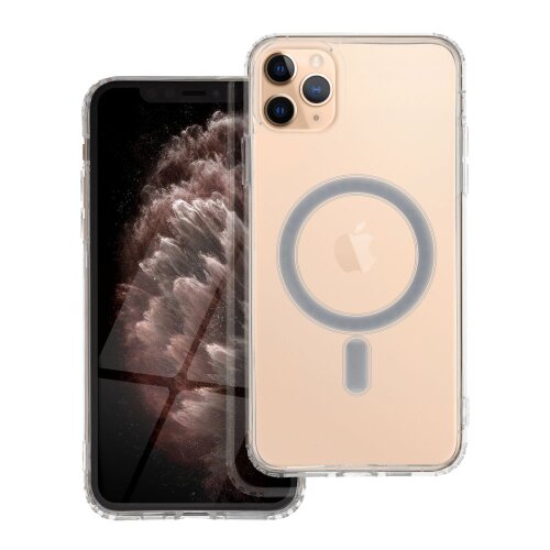 Puzdro Magsafe Clear iPhone 11 Pro Max - transparentné