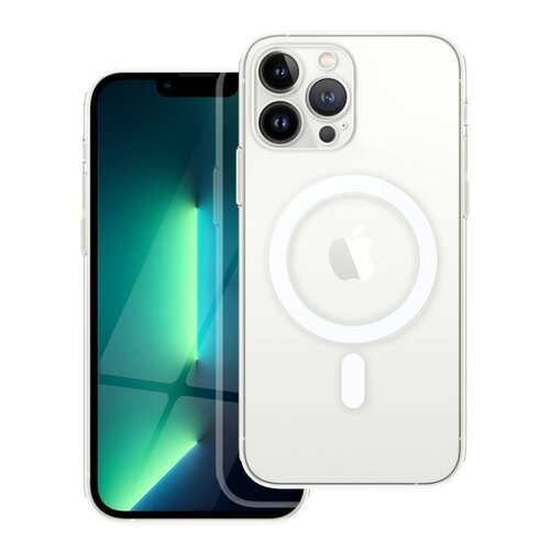 Puzdro Magsafe Clear, s ochranou na fotoaparát iPhone 13 Pro Max - transparentné