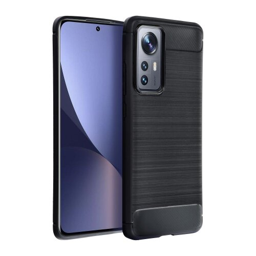 Puzdro Carbon Lux TPU Xiaomi 11T/11T Pro - čierne