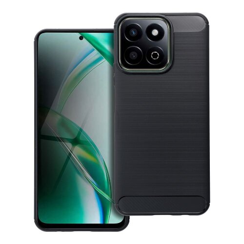 Puzdro Carbon Lux TPU Honor 200 Smart - čierne