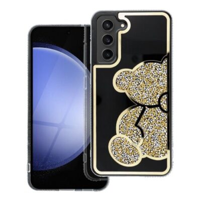 Puzdro Teddy Bear Samsung Galaxy A56 5G - zlaté