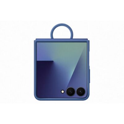 EF-PF766TNE Samsung Silikonový Kryt s Kroužkem pro Galaxy Z Flip 7 Blue