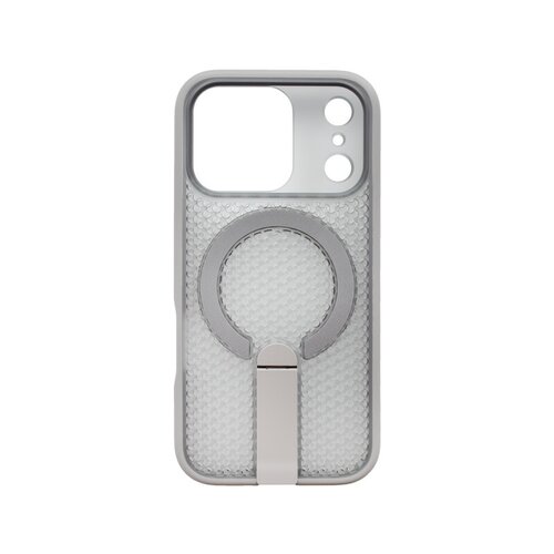 Puzdro Feather Magsafe iPhone 17 Pro - sivé