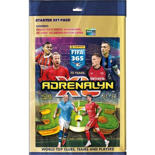 Panini FIFA 365 2024/2025 Adrenalyn Karty Starter set