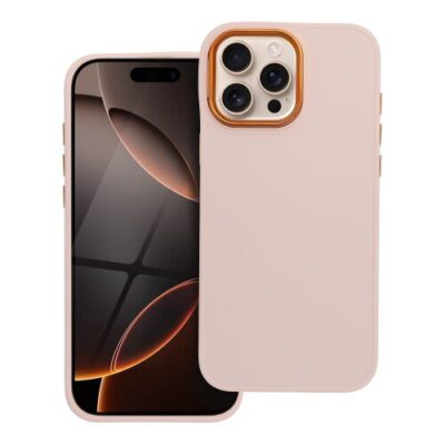 Puzdro Frame TPU iPhone 16 Pro Max - ružové