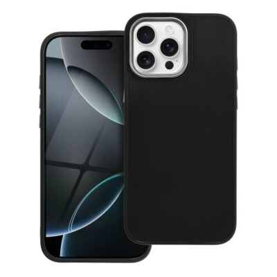Puzdro Frame TPU iPhone 16 Pro Max - čierne