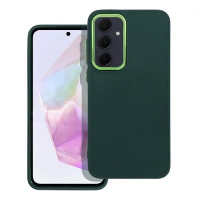 Puzdro Frame TPU Samsung Galaxy A35 5G - zelené