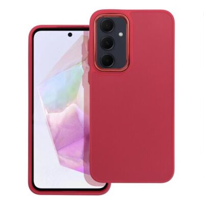 Puzdro Frame TPU Samsung Galaxy A35 5G - červené