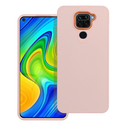 Puzdro Frame TPU Xiaomi Redmi Note 9 - ružové